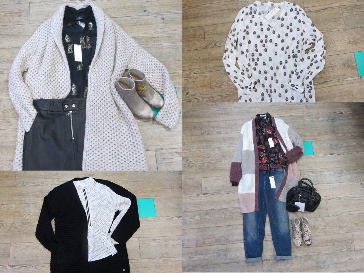 Modebotschaft #21 -Bluse + Cardigan = Traumpaar