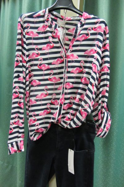 Bluse von Milano, Jeans von oui