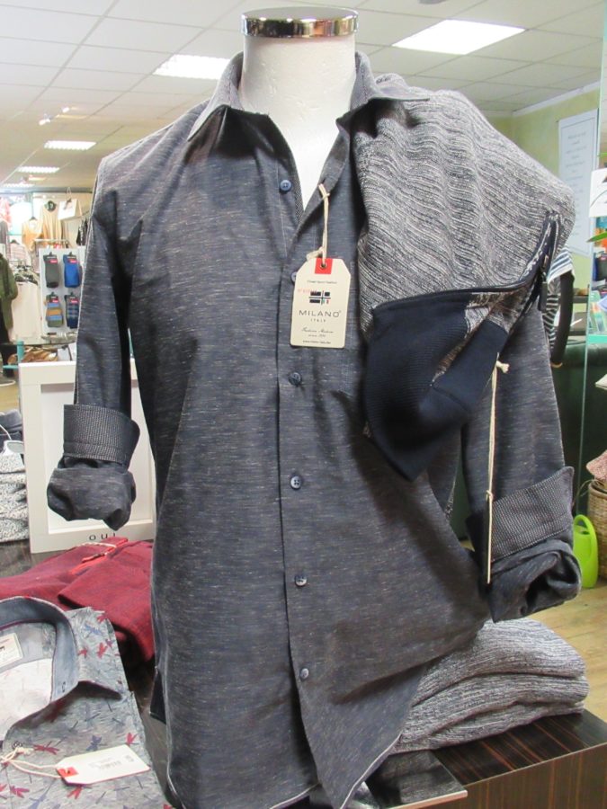 Hemd und Pullover von Milano