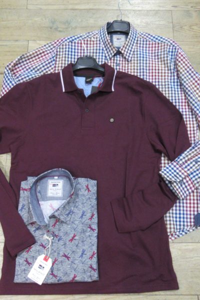 Poloshirt von Twinline, Hemden von Milano